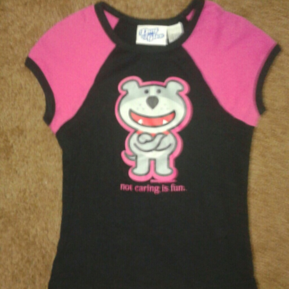 Dog Of Glee (Happy Bunny) pitbull/bulldog shirt